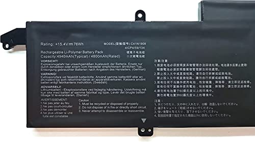 Batterie de Rechange C41N1908 Résout Panne Charge ASUS G14 - 3