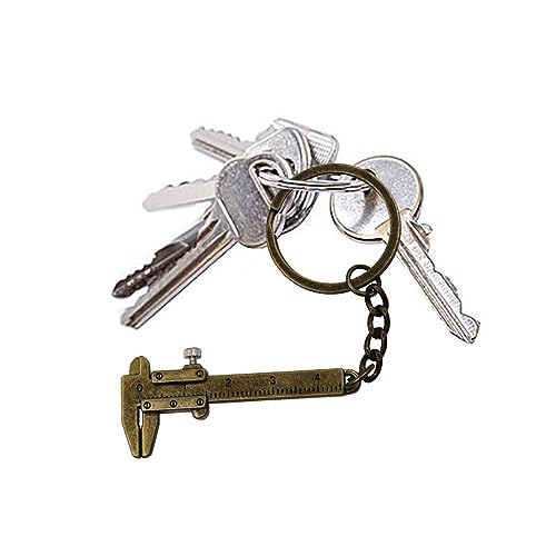 Calibrador Vernier de Bolsillo 3 Piezas Mini Metal miniatura 4