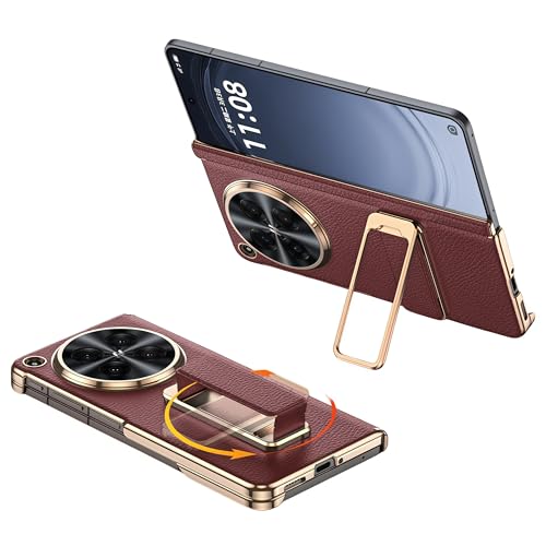 Étui Oppo Find N6 chic en cuir texturé finition haut de gamme