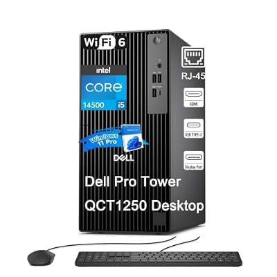 Dell Pro Desktop QCT1250, New OptiPlex Version, Intel I5-14500 vPro