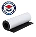 Superior Graphic Supplies Magnetic White Material - Flexible Magnetic Sheet Roll - 30 Mil(0.03") Thick | (24" x 30")