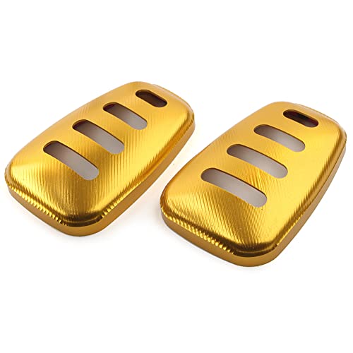 Bacar Motorbike Turn Signal Light Protective Lens Cover for Ducati Scrambler 800 18-2021 Aluminum Gold