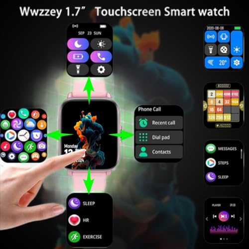 Image of PunnkFunnk T55 Ultra Smart Watch with 2 Series | HD 1.83 inch Display | Bluetooth Calling | Sports Mode | Health Mode | Sleep Tracking | Compatible with All Android & iOS (Black Strap)