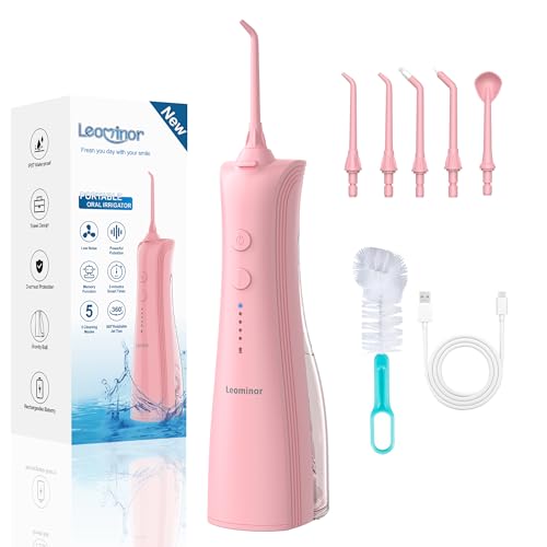 Hydropulseur A6 Leominor à pulsations douces pour gencives sensibles