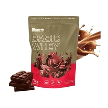 Whey Protein Basic Chocolate 1kg - Growth Supplements