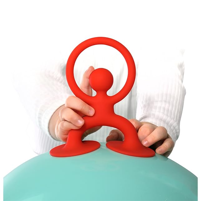 Fat Brain Toys Noogi by MOLUK - Red -New/PreOrder - Noogi by MOLUK - Red Baby Toys & Gifts for Ages 0 to 1