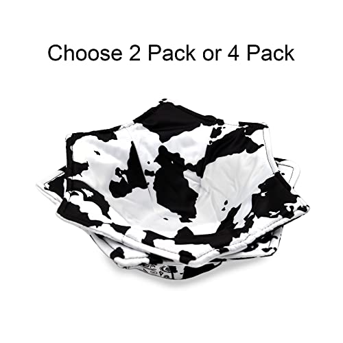 Cow Print Farmhouse Kitchen Microwave Bowl Holders For Hot Food Set Of 4 Bowl Potholders Soup Bowl Cozy Bowl Hot Pads Hot Bowl Holder Multipurpose Hot Heat Proof Plate Holder Pot Holders For Bowls #TOP6