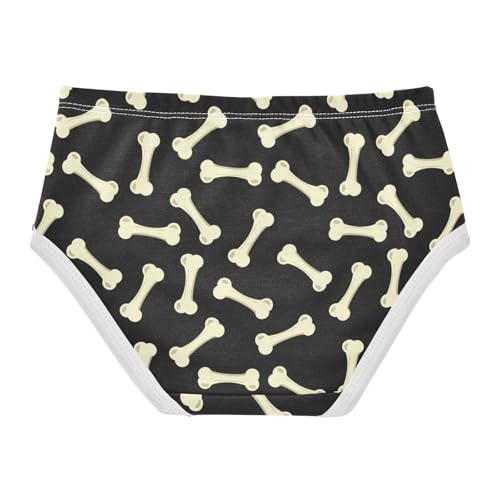 Girls' Underwear Dog Bone Cotton Stretch Comfort Toddler Panties2