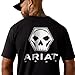 ARIAT Men's Rebar Cotton Strong Bolt Skull T-Shirt