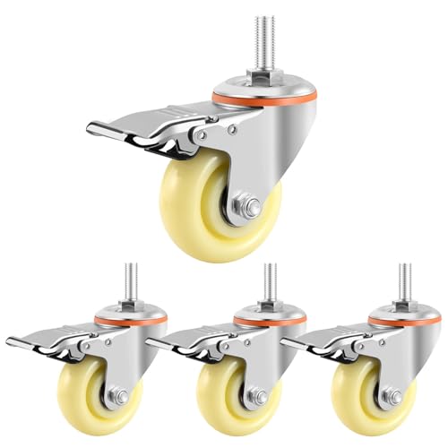 Aenmezen 3C` XCx LX^[ u[Lt M16*30mm Xe LX^[ mCYȂ iC zC[ ׏d 300 kg ؍ނ^CȂǏɓKp(With brake,100mm)