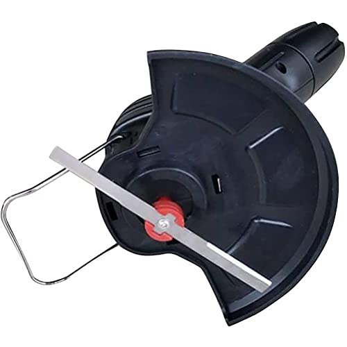ICRPSTU Strimmer sem fio 2000 mAh 5 lâminas sobressalentes, aparador de grama telescópico leve e pot