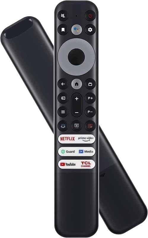 Image of Compatible for TCL Tv Remote Original RC902V Model Bezel-Series P635 Pro Series Non Voice Command Remote Control (Without Google Assistant Feature)