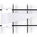 Box of 25 New Retails White Finished Gridwall Shelf Bracket 12 Inch