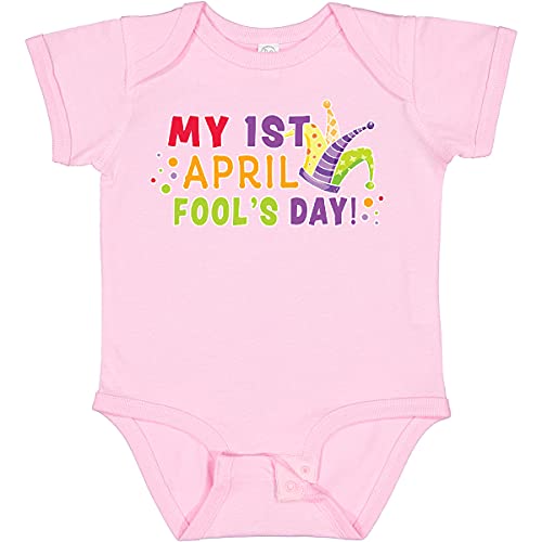 Image of inktastic My 1st April Fools Day with Jester Hat Baby Bodysuit