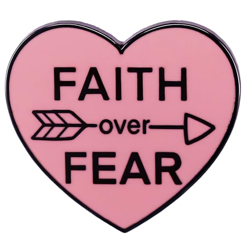 Image of Heart Enamel Pin Religious Brooch,Christian Love Like Jesus Lapel Pin for Backpack, Hat, Clothes
