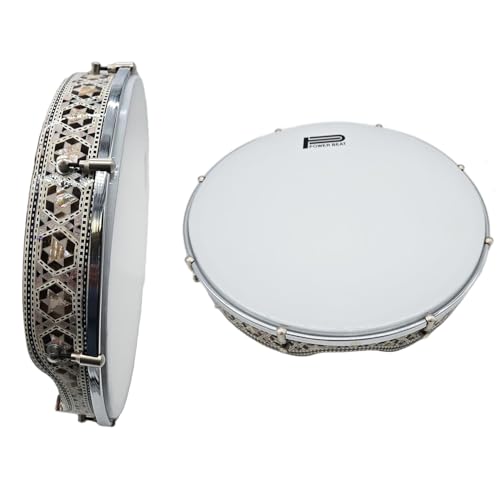 Products The 16'' Gawharet El Fan Super Professional Egyptian Mosaic Mop Bandir With Advance Tuning Lugs (BANS11)