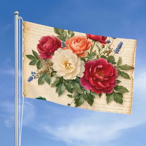 Drapeau extérieur vintage en polyester ultra résistant aux intempéries - 3