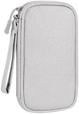 Small Travel Cable Organiser Case Pouch Electronics Accessories Organizer Carry Bag Cord Charger Organizer Bag Earphone Carrying Case Tech Gadget Travel Bag for Cables Power Bank image 3
