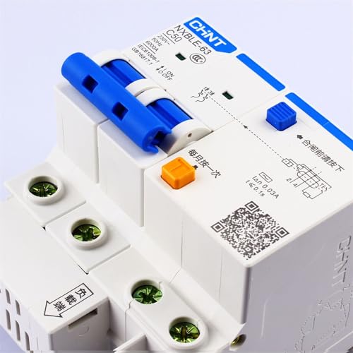 Disjoncteur différentiel RCBO NXBLE-63 avec protection contre fuite - 4