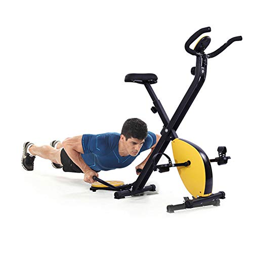 QLGRXWL Bicicleta de Ejercicio Tres en uno Pedal de Control magnético silencioso Bicicleta Deportiva Equipo de Gimnasia hogar Bicicleta de Ejercicio Plegable