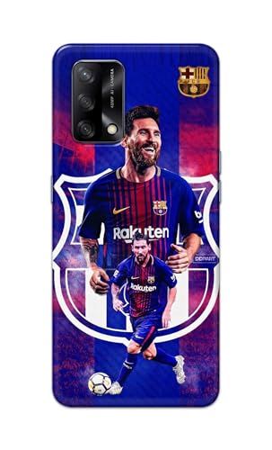 Image of Printed Hard Back Cover Case for Oppo F19 | Oppo F19s | Oppo A74 4G Back Cover (Famous Football Player) -1111