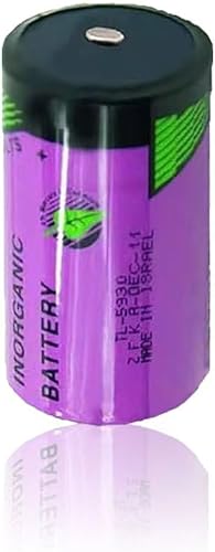 XIAOXX - Batería de cloruro de tionilo de litio (LiSOCL2) de 3.6V 19000mAh TL-5930 (1 unidad) para Tadiran Serie TL-5930 Tamaño D
