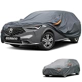 GUNHYI Premium Car Cover Custom Fit Acura ADX, 16 Layers Heavy Duty Car Cover Waterproof All Weather with Zipper Door for Sun Rain Snow Dust Uv Protection