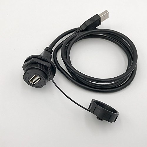 Conector USB 2.0 Tipo A Hembra con Cable 40 pulgadas miniatura 2