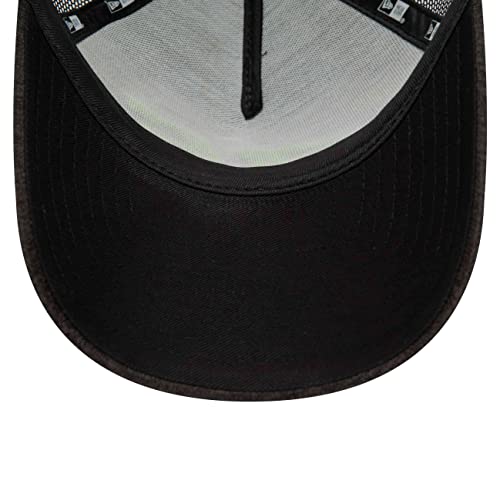 Gorra de camionero VR46 Shadow Tech New Era negra ajustable 4