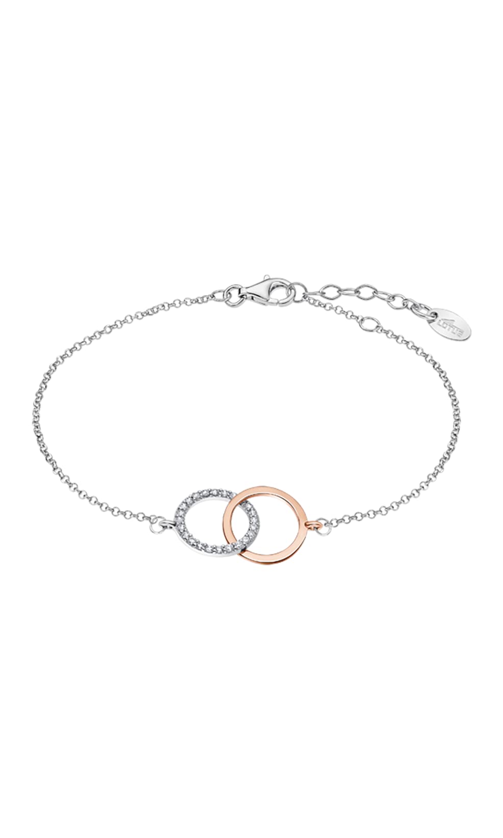 LOTUS SILVERPulsera LP1955-2/1 Moments Plata Geométrico 16.00 mm Mujer