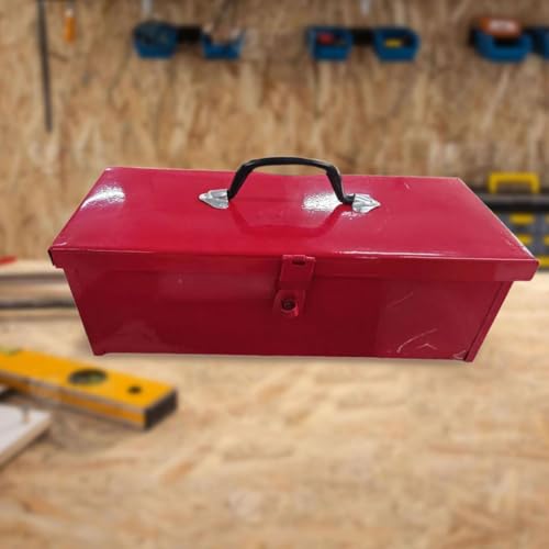 Petite boîte à outils en fer compacte et polyvalente pour la maison - 6