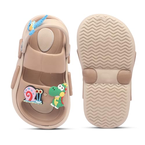 Image of Foot Trends Soft EVA Kids Sandals | Lightweight with Adjustable Strap | Soft Cushioning Sandals for Kids Boys and Girls