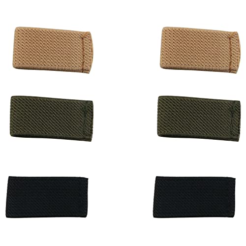 Buy ZCZQC Belt Keeper 6PCS 3Colors  Belt Elastic Loop Keepers