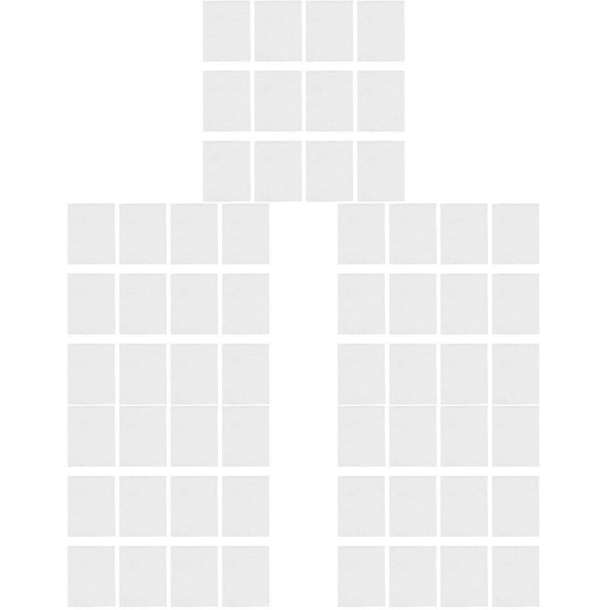 Yardwe 5 Ensembles De Semis Non Tissé De Pépinière Planteur Perlite Petit Les Plantes Poussent des Compost pour Plantes D'extérieur Blanche Tissu Non Tissé 500 Pièces * 5