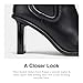 Coach, Geneva Leather Bootie, Black, 8 B