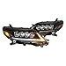 AlphaRex 2011+ Toyota Sienna NOVA LED Proj Headlights Plank Style Black w/Activ Light/Seq Signal/DRL