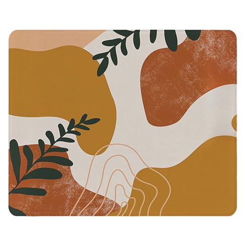 Knibeo Desert Boho muismat, 23,9 x 19,8 cm waterdichte rubberen esthetische muismat, boho bureaudecoratie, minimalistische bureauaccessoires, Boho kantoorbenodigdheden (11)