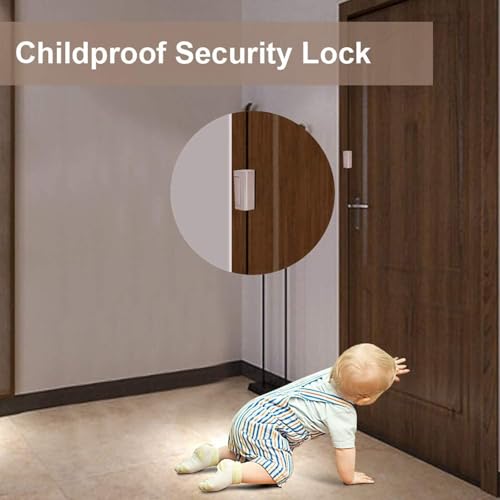 2 x Home Security Door Lock - Easy to Install & Use Childproof Door Reinforcement Lock (2 Pack) - 12 x Stronger Than a Conventional Dead Bolt - Image 6