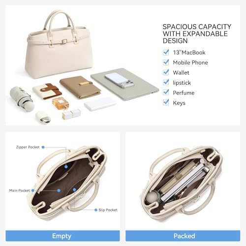 Bolso Satchel para Mujer en Cuero Vegano miniatura 4