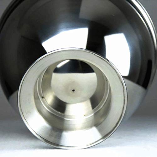 Cubitera de hielo de acero inoxidable ideal para fiestas y lavabo de champán 8