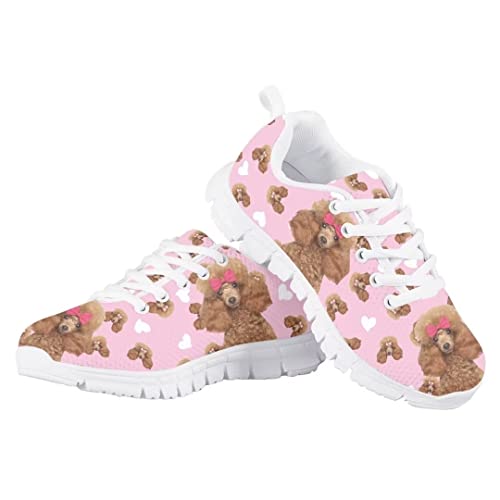 Pinupub Boys Girls Sports Shoes for Running Walking Animals Print Kids Casual Tie Lace Sneakers4
