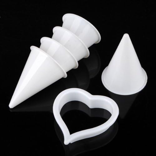 6 Calla Lily Former Fondant Cake Bread Decorating Sugarcraft Mold Cookie Plunger Cutters Mould DIY Tools