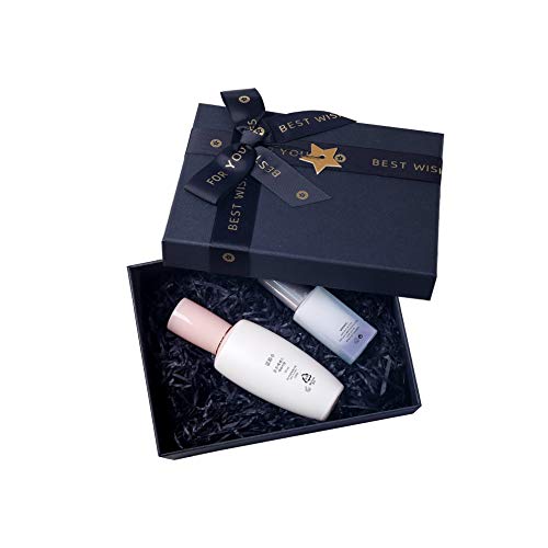 Black Gift Box with Lid | Perfect for Bridal, Birthday Party, Wedding Present | Bridesmaid Proposal Box, Groomsmen Proposal Box, 8x6x3 inch