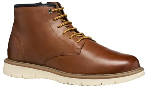 Geox Bottes U POVE pour homme, marron clair, 42 EU, marron clair, 42 EU