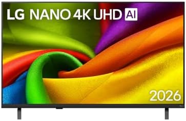 Smart TV LG NANO UHD AI 4K NU850 43 polegadas 2026