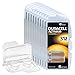 Produktbild 60x Duracell Activair 312 Hörgerätebatterien, 10x6er Blister PR41 Braun 24607 Hearing Aid + Aufbewahrungsbox für 2 Batterien (10, 13, 312, 675) transparente Batteriebox, Knopfzellen < Ø 12 mm x H 6 mm