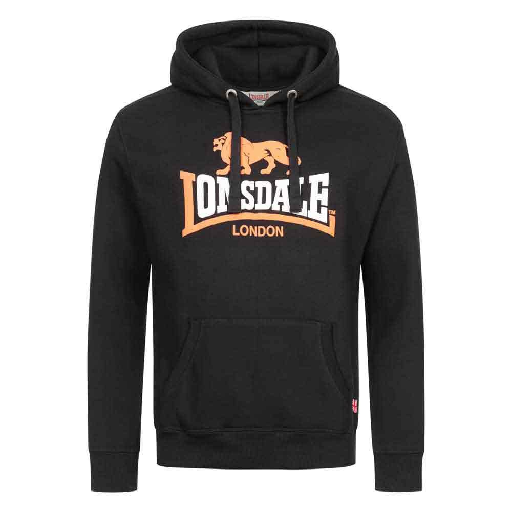 Lonsdale Herren Kapuzensweatjacke mit Reißverschluss schmale Passform RINSEY