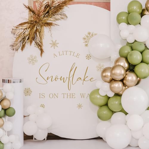 Vinilo decorativo A Little Snowflake is On The Way miniatura 5