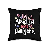 Abuelita Chingona Granny Floral Ideas In Spanish La Abuelita Mas Chingona Spanish Granny Grandma...
