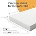 Mother Nurture Kidtech Travel Cot Mattress, Polyester, White, 140 x 70 x 7.5 cm Eco Fibre